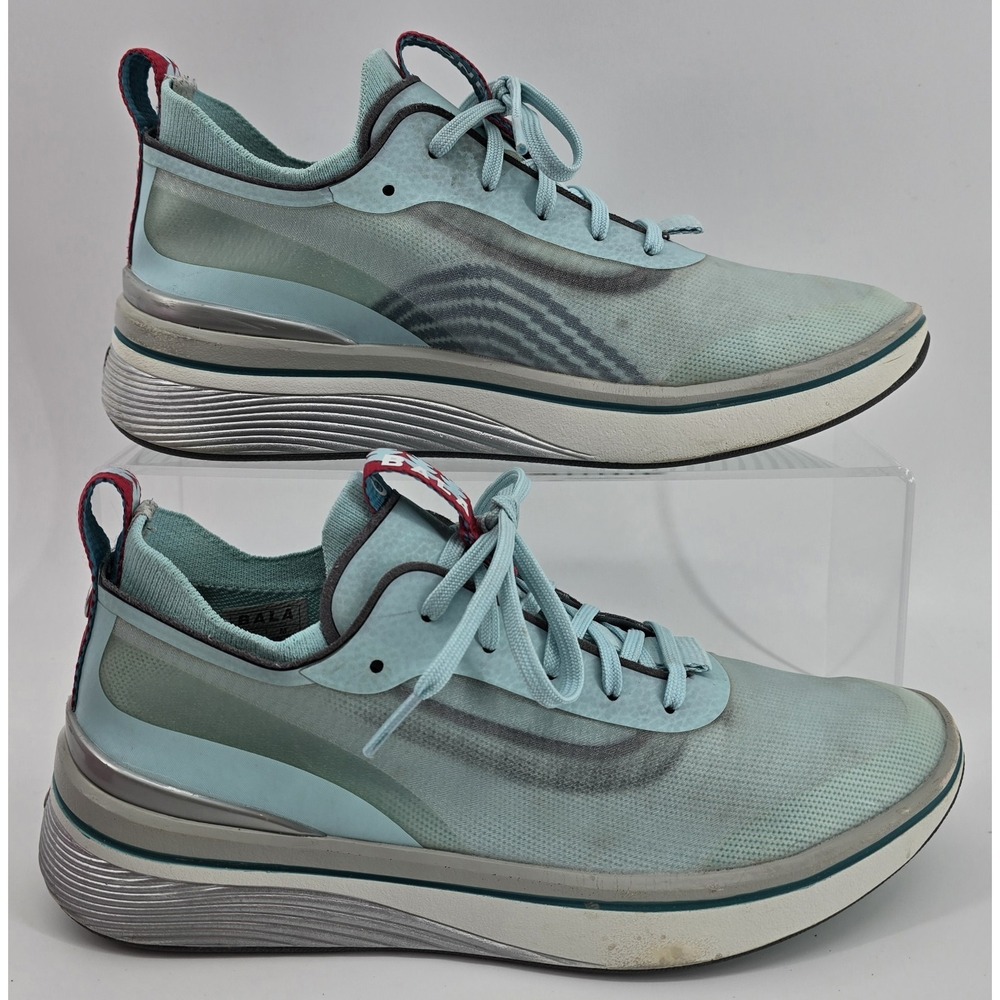 BALA Twelves Daybreak‎ Nursing Shoes Women's 8.5 Aqua Blue Cushion Arch Support